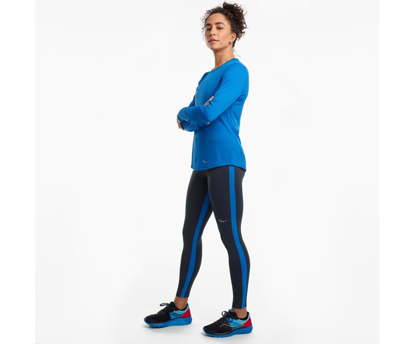 Women's Saucony Fortify Pants Blue | Singapore 331LISH